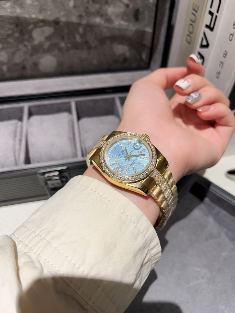 Women's Automatic Mechanical Watch 904L Stainless Steel31mm-RLX479