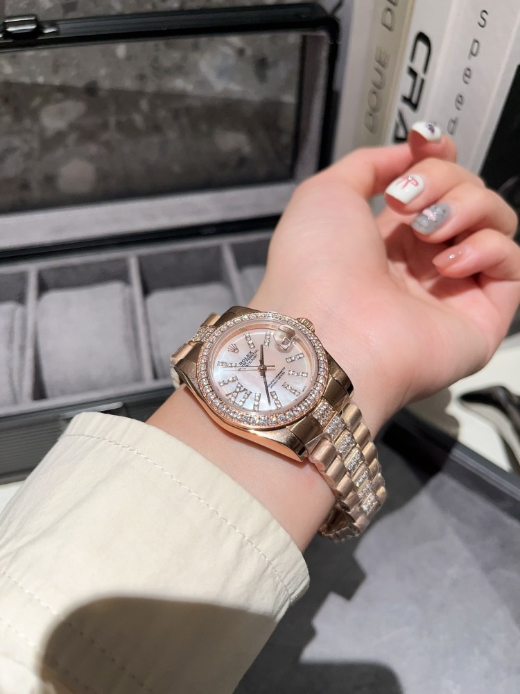Women's Automatic Mechanical Watch 904L Stainless Steel31mm-RLX479