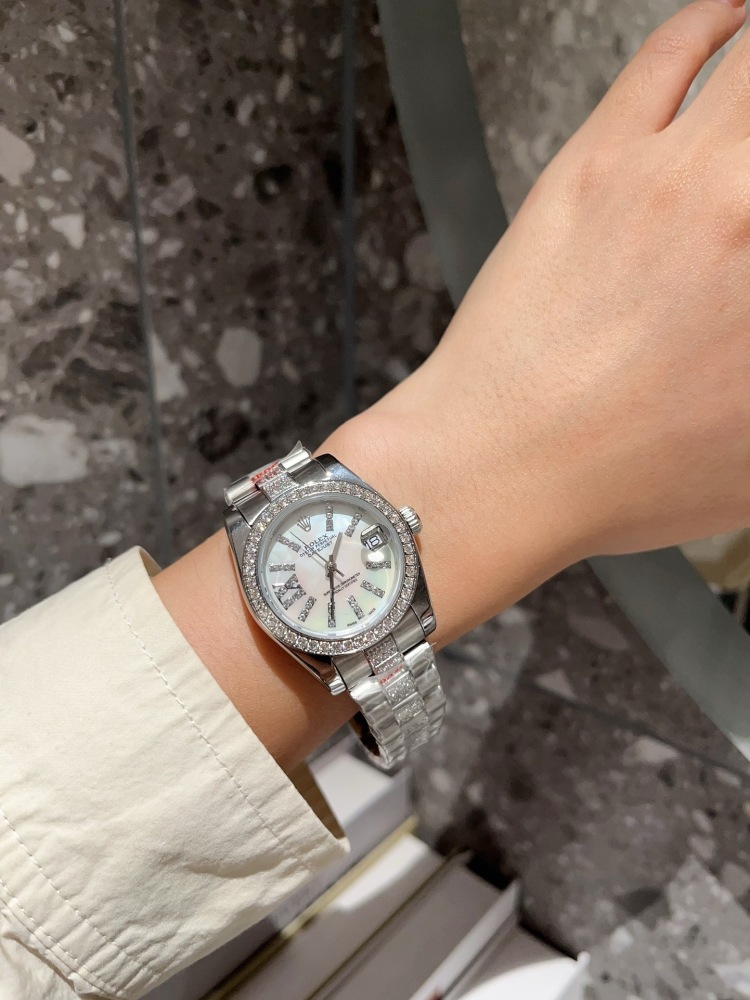 Women's Automatic Mechanical Watch 904L Stainless Steel31mm-RLX479