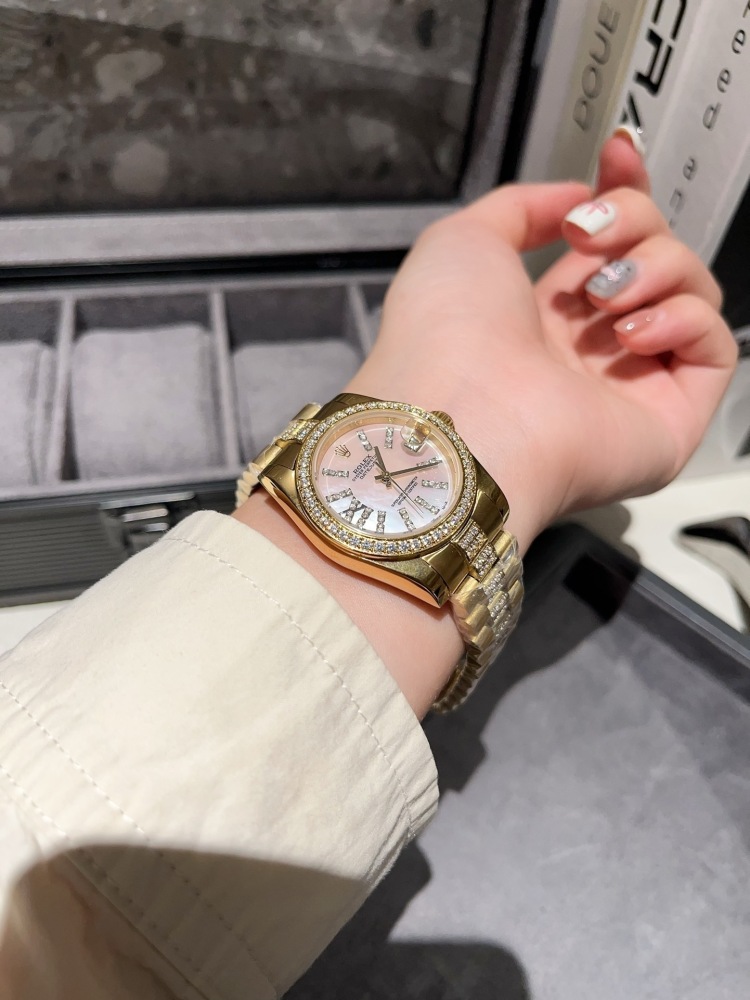 Women's Automatic Mechanical Watch 904L Stainless Steel31mm-RLX479