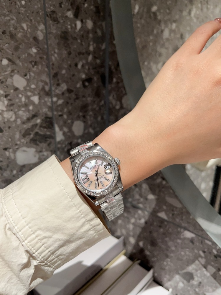 Women's Automatic Mechanical Watch 904L Stainless Steel31mm-RLX479