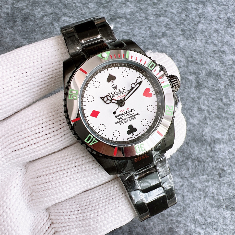 Men's Automatic Mechanical Watch 904L Stainless Steel 40mm-RLX491