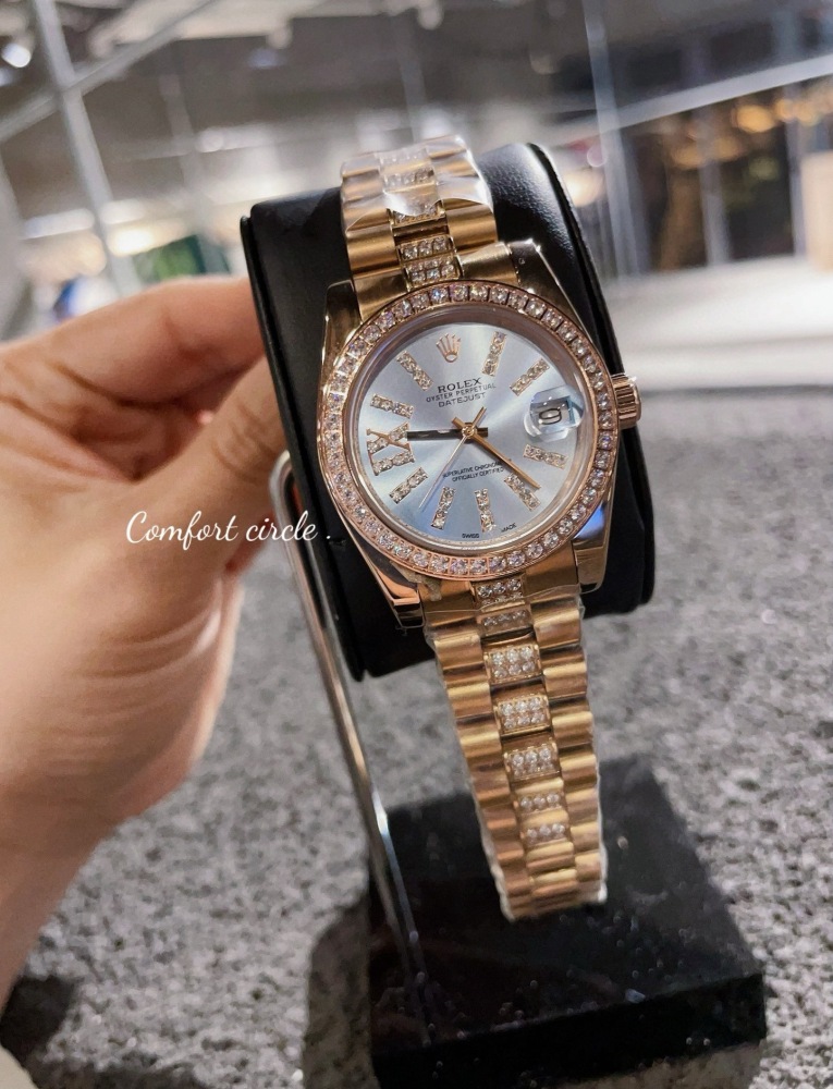Women's Automatic Mechanical Watch 904L Stainless Steel31mm-RLX479
