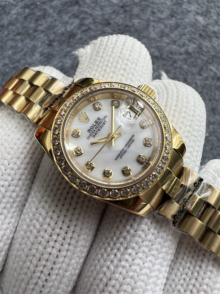 Women's Automatic Mechanical Watch 904L Stainless Steel 28mm-RLX509