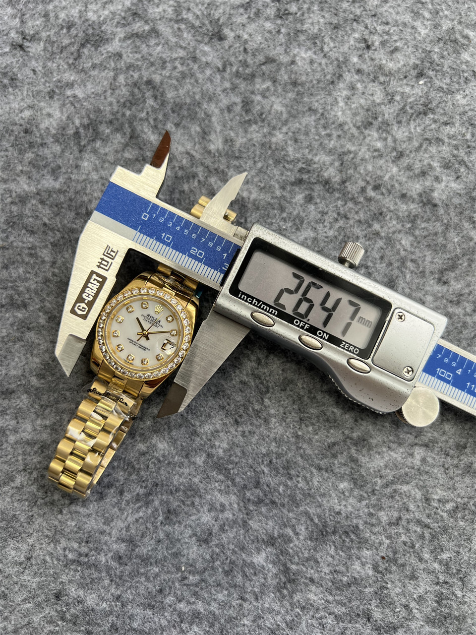 Women's Automatic Mechanical Watch 904L Stainless Steel 28mm-RLX509