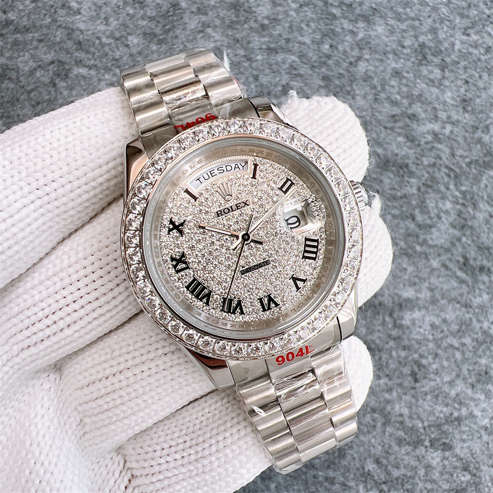 Men's Automatic Mechanical Watch 904L Stainless Steel 40mm-RLX485