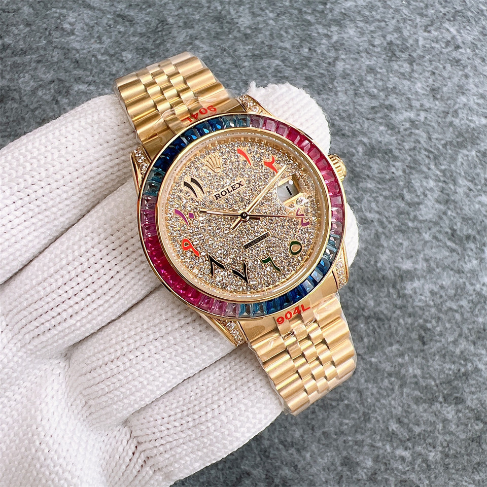 Women's Automatic Mechanical Watch 904L Stainless Steel36mm-RLX487