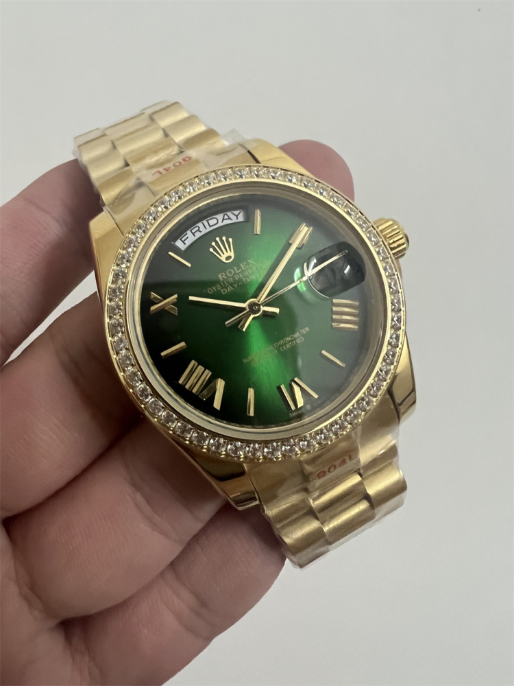 Women's Automatic Mechanical Watch 904L Stainless Steel 36mm-RLX519