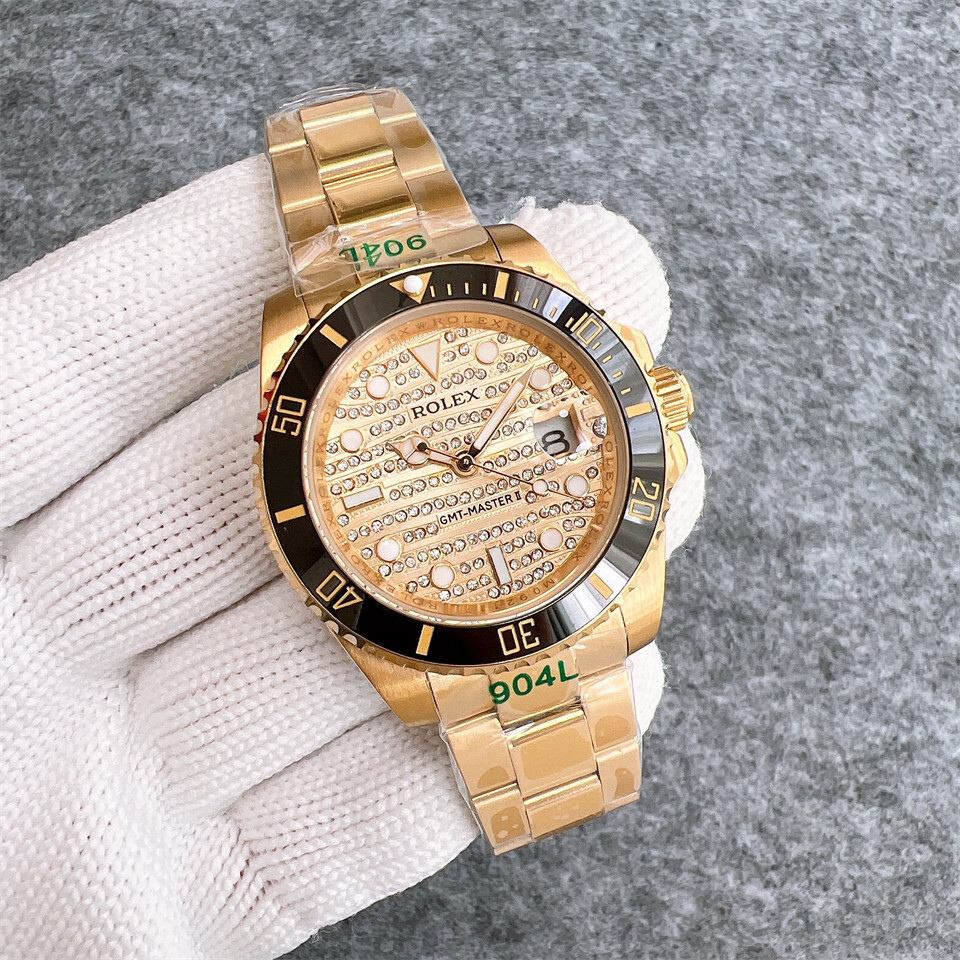 Men's Automatic Mechanical Watch 904L Stainless Steel 40mm-RLX482