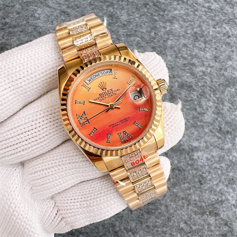 Women's Automatic Mechanical Watch 904L Stainless Steel36mm-RLX489