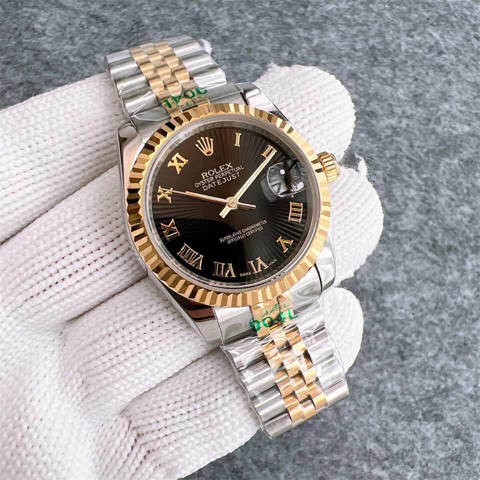 Women's Automatic Mechanical Watch 904L Stainless Steel36mm-RLX486