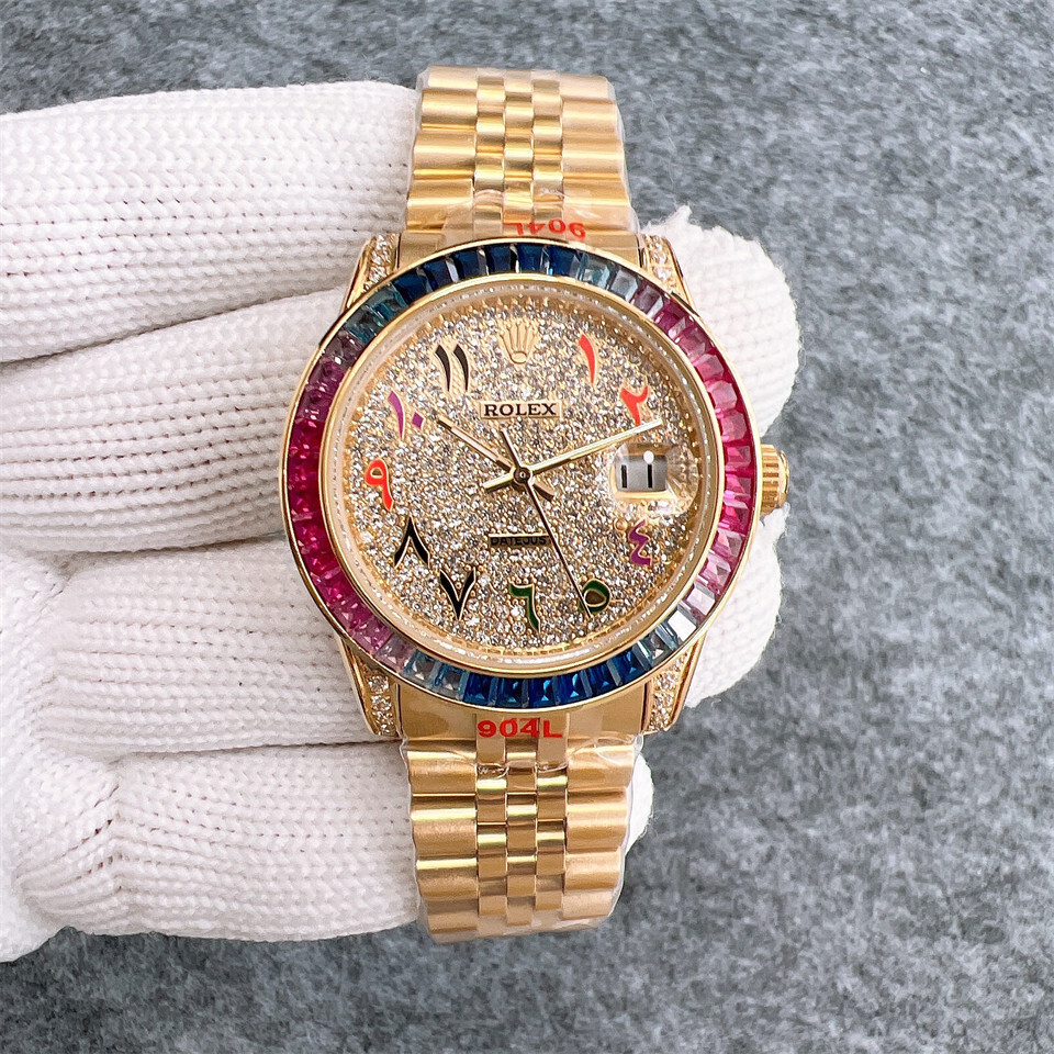 Women's Automatic Mechanical Watch 904L Stainless Steel36mm-RLX487