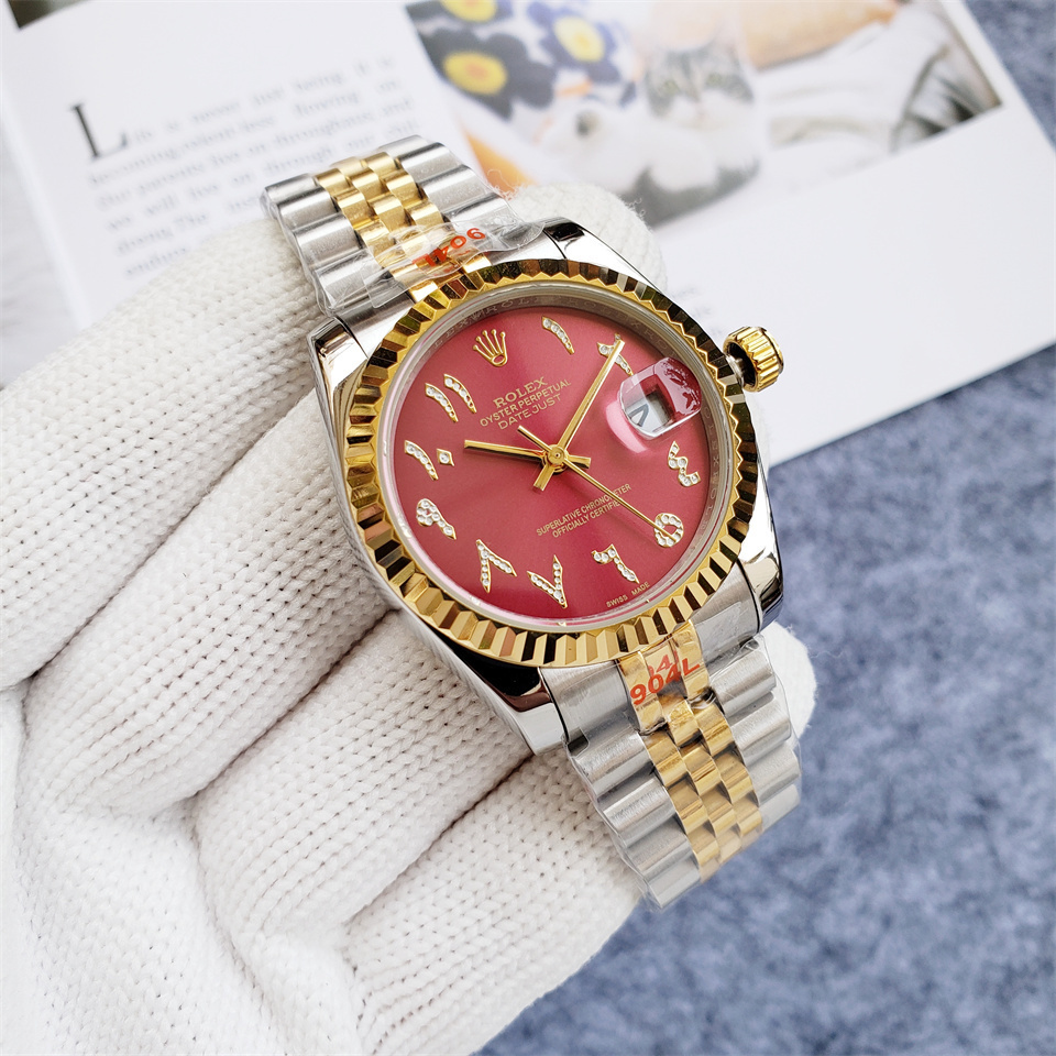 Women's Automatic Mechanical Watch 904L Stainless Steel36mm-RLX438