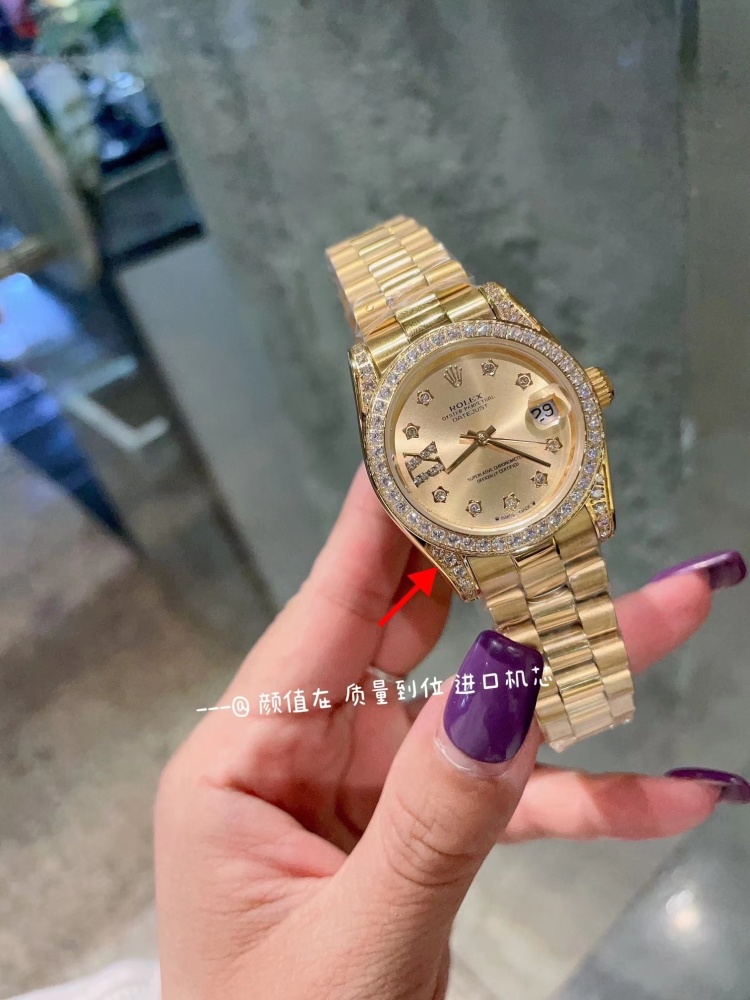 Women's Automatic Mechanical Watch 904L Stainless Steel31mm-RLX431