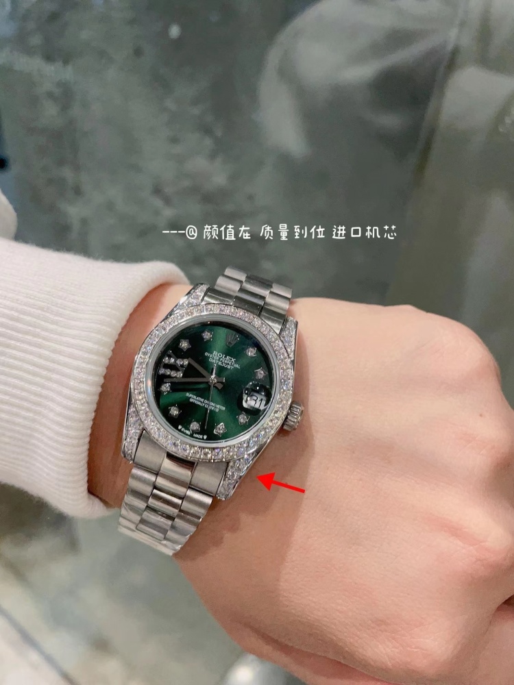 Women's Automatic Mechanical Watch 904L Stainless Steel31mm-RLX431