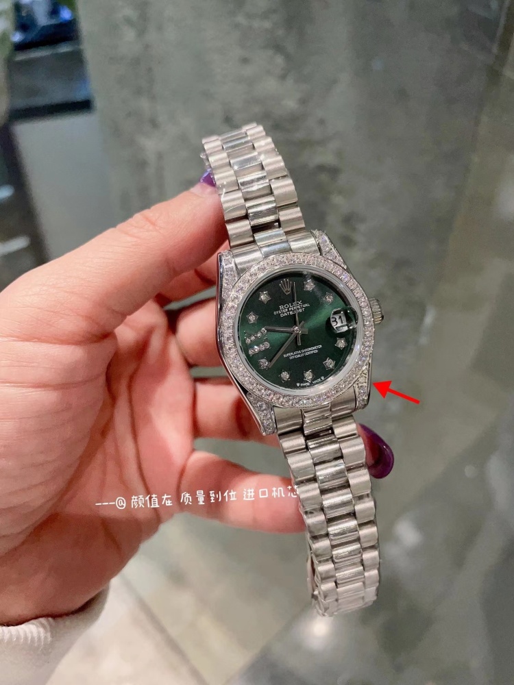 Women's Automatic Mechanical Watch 904L Stainless Steel31mm-RLX431