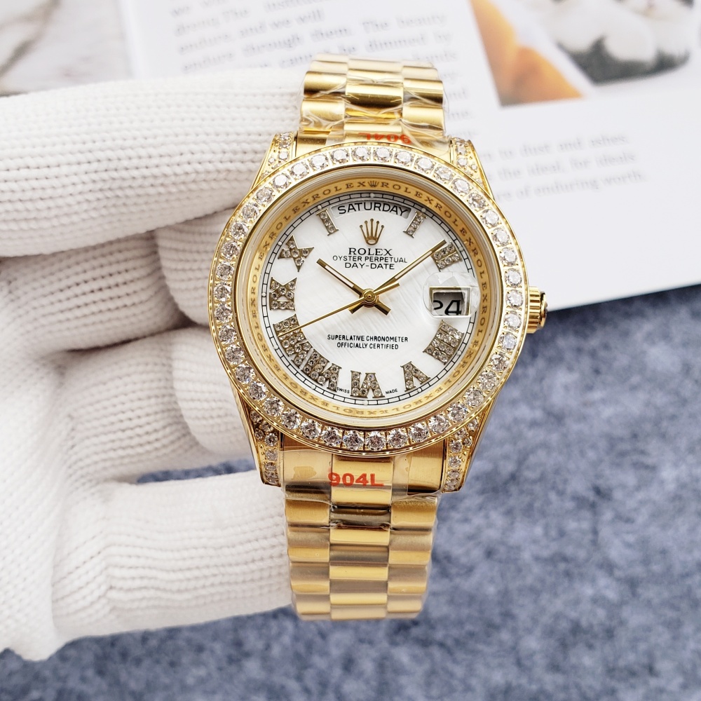 Women's Automatic Mechanical Watch 904L Stainless Steel36mm-RLX454