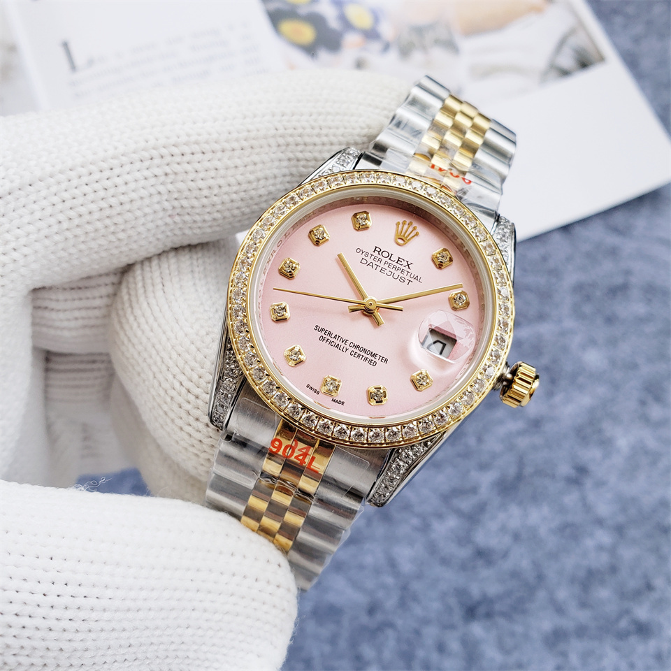 Women's Automatic Mechanical Watch 904L Stainless Steel36mm-RLX437