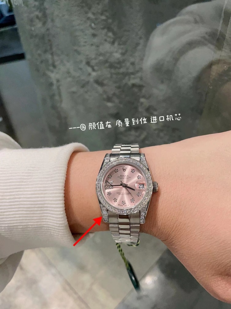 Women's Automatic Mechanical Watch 904L Stainless Steel31mm-RLX431