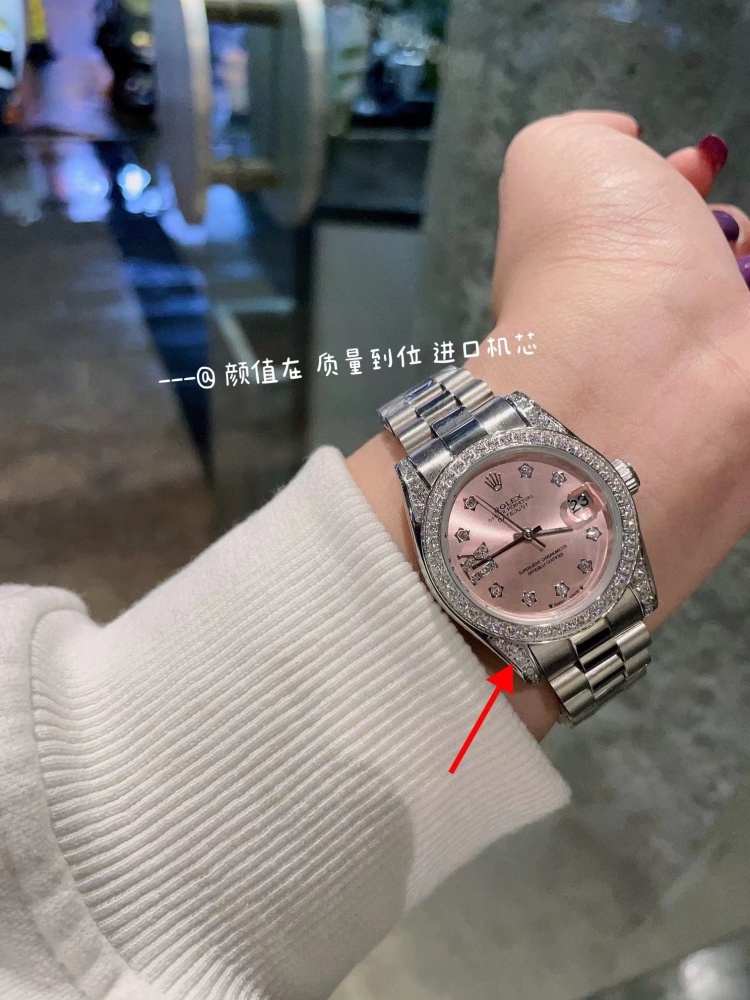 Women's Automatic Mechanical Watch 904L Stainless Steel31mm-RLX431