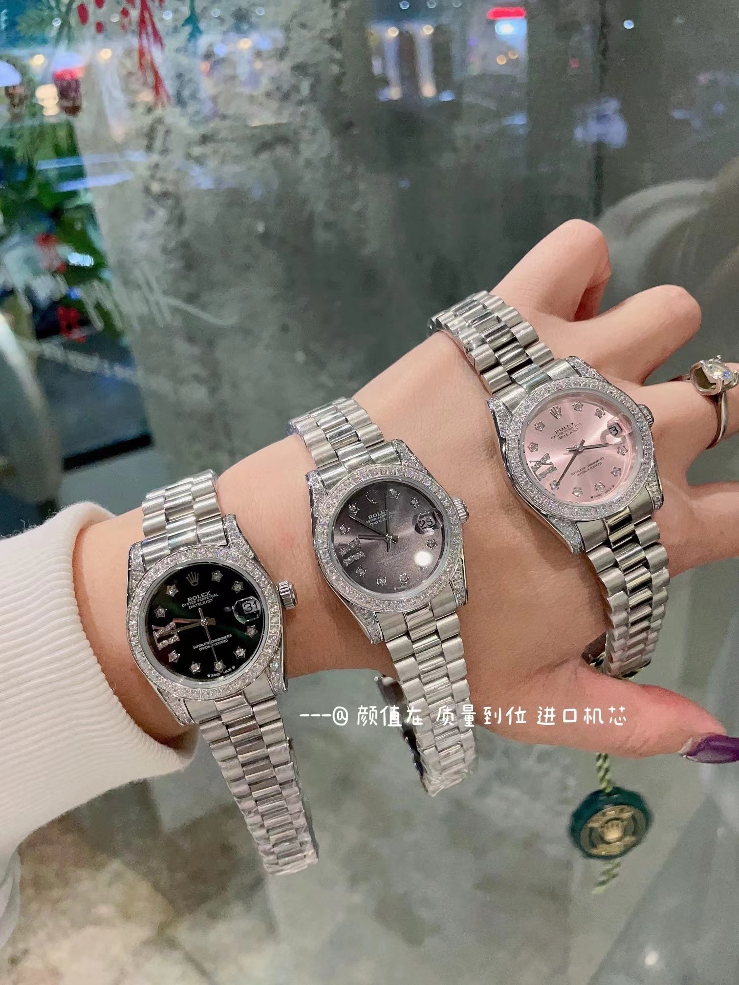 Women's Automatic Mechanical Watch 904L Stainless Steel31mm-RLX431