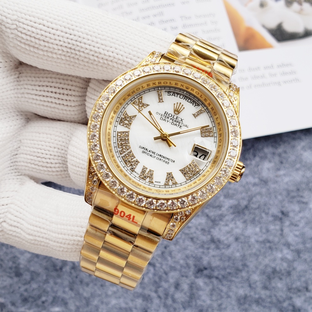 Women's Automatic Mechanical Watch 904L Stainless Steel36mm-RLX454