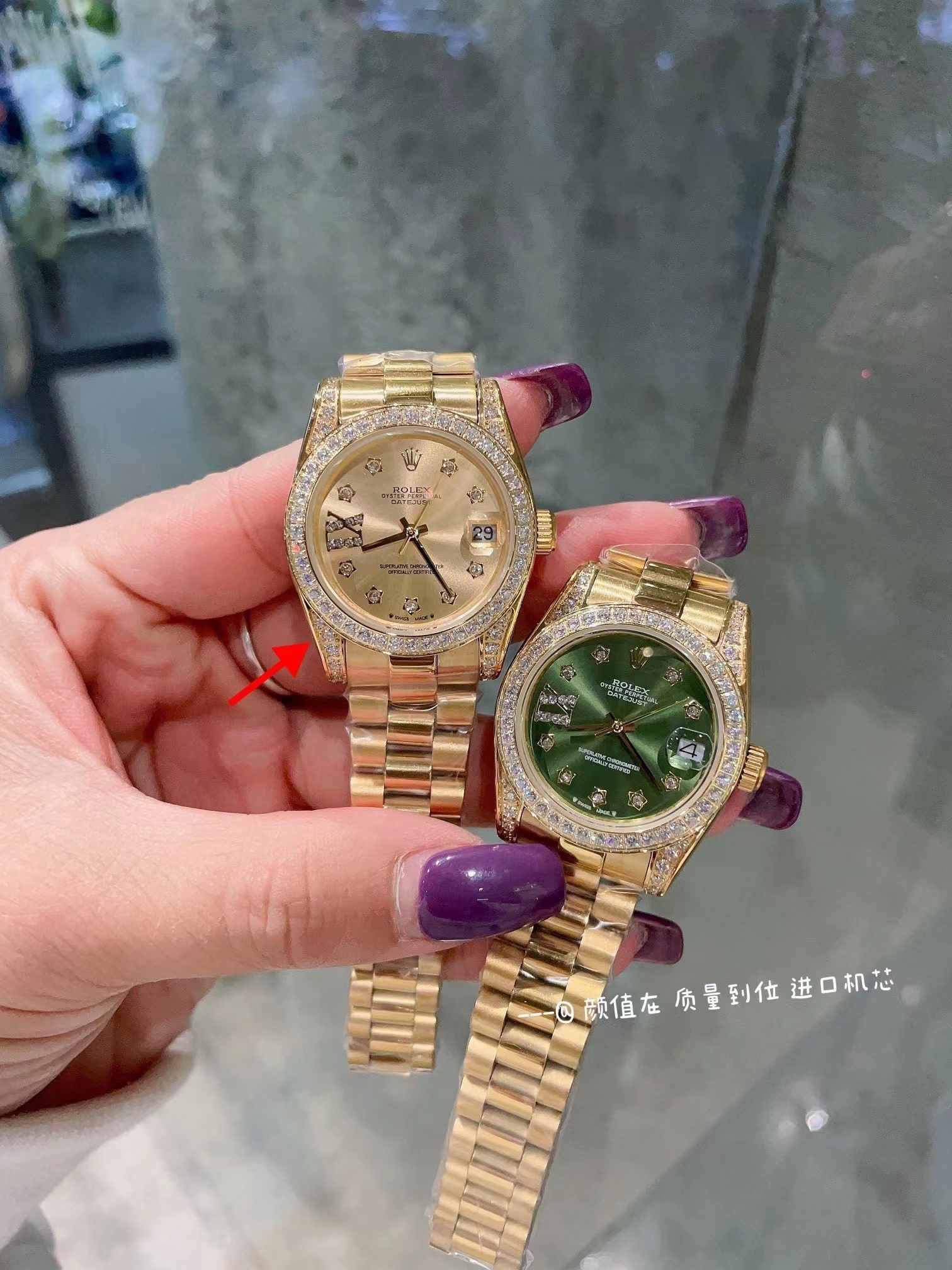 Women's Automatic Mechanical Watch 904L Stainless Steel31mm-RLX431