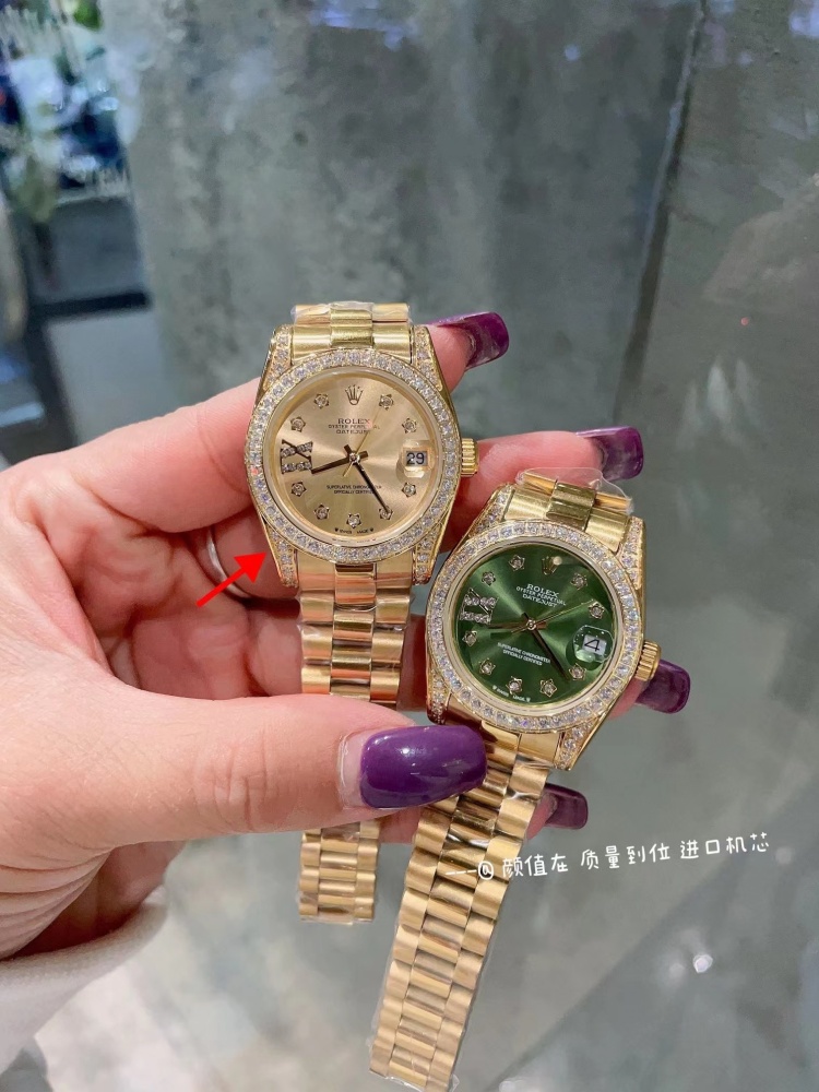 Women's Automatic Mechanical Watch 904L Stainless Steel31mm-RLX431