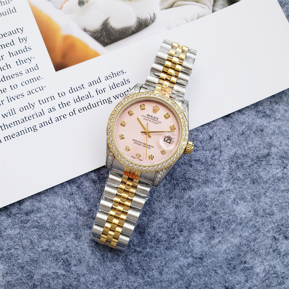 Women's Automatic Mechanical Watch 904L Stainless Steel36mm-RLX437