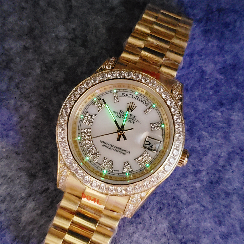 Women's Automatic Mechanical Watch 904L Stainless Steel36mm-RLX454