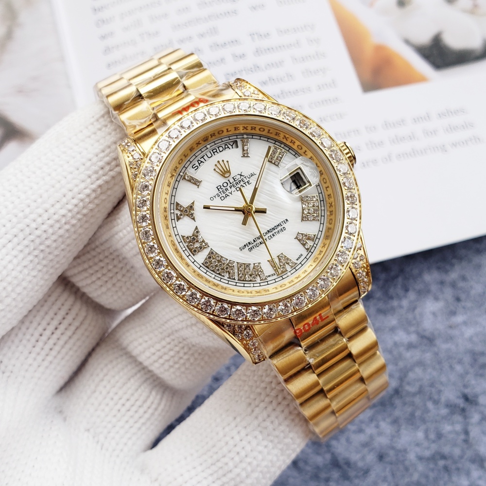 Women's Automatic Mechanical Watch 904L Stainless Steel36mm-RLX454