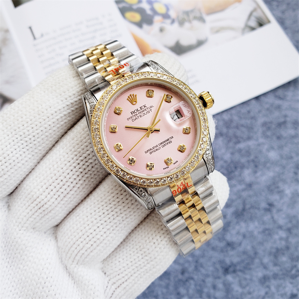 Women's Automatic Mechanical Watch 904L Stainless Steel36mm-RLX437