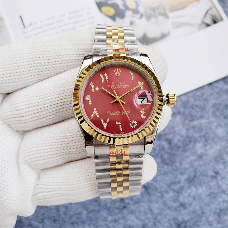 Women's Automatic Mechanical Watch 904L Stainless Steel36mm-RLX438