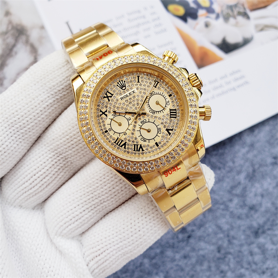 Men's automatic mechanical watch 904L - stainless steel material - 40mm - RLX424