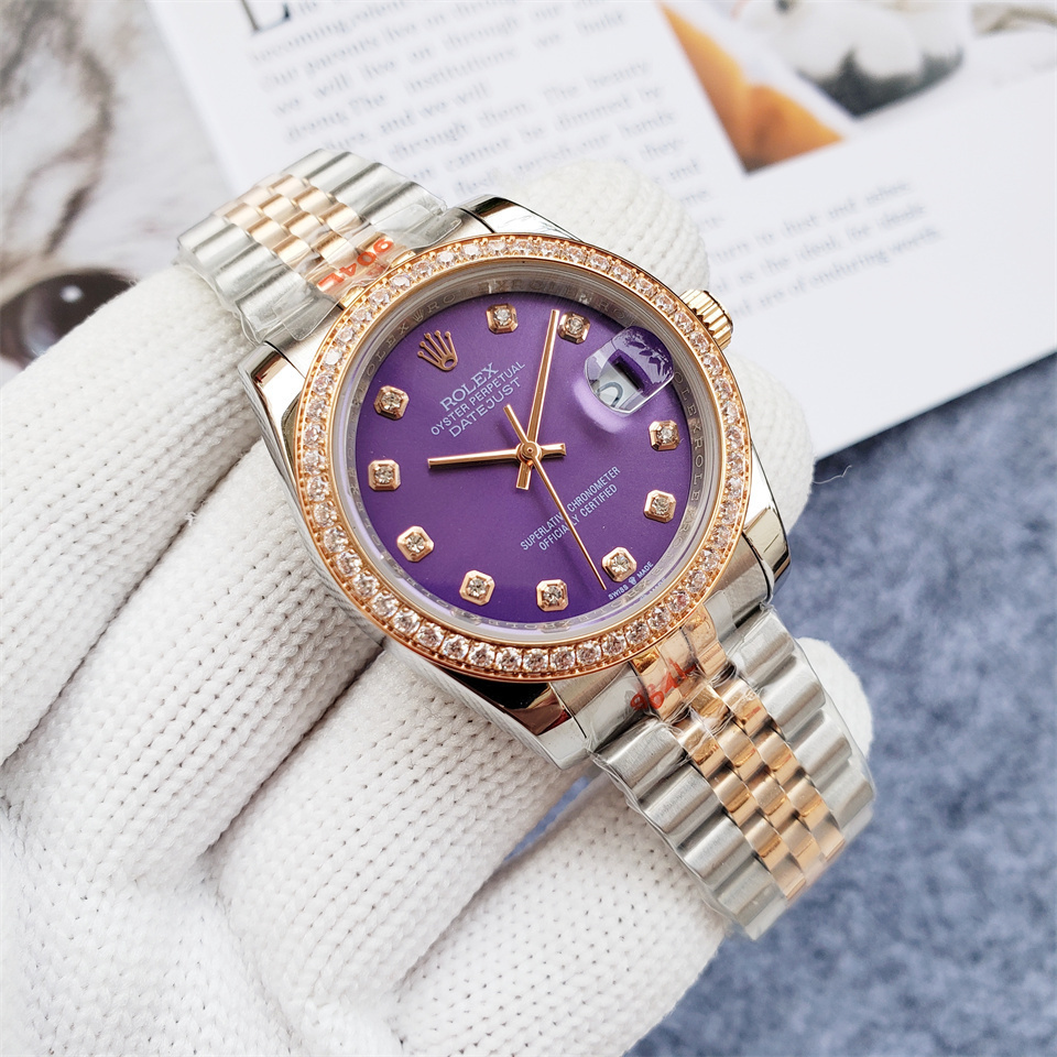 Women's Automatic Mechanical Watch 904L Stainless Steel36mm-RLX426