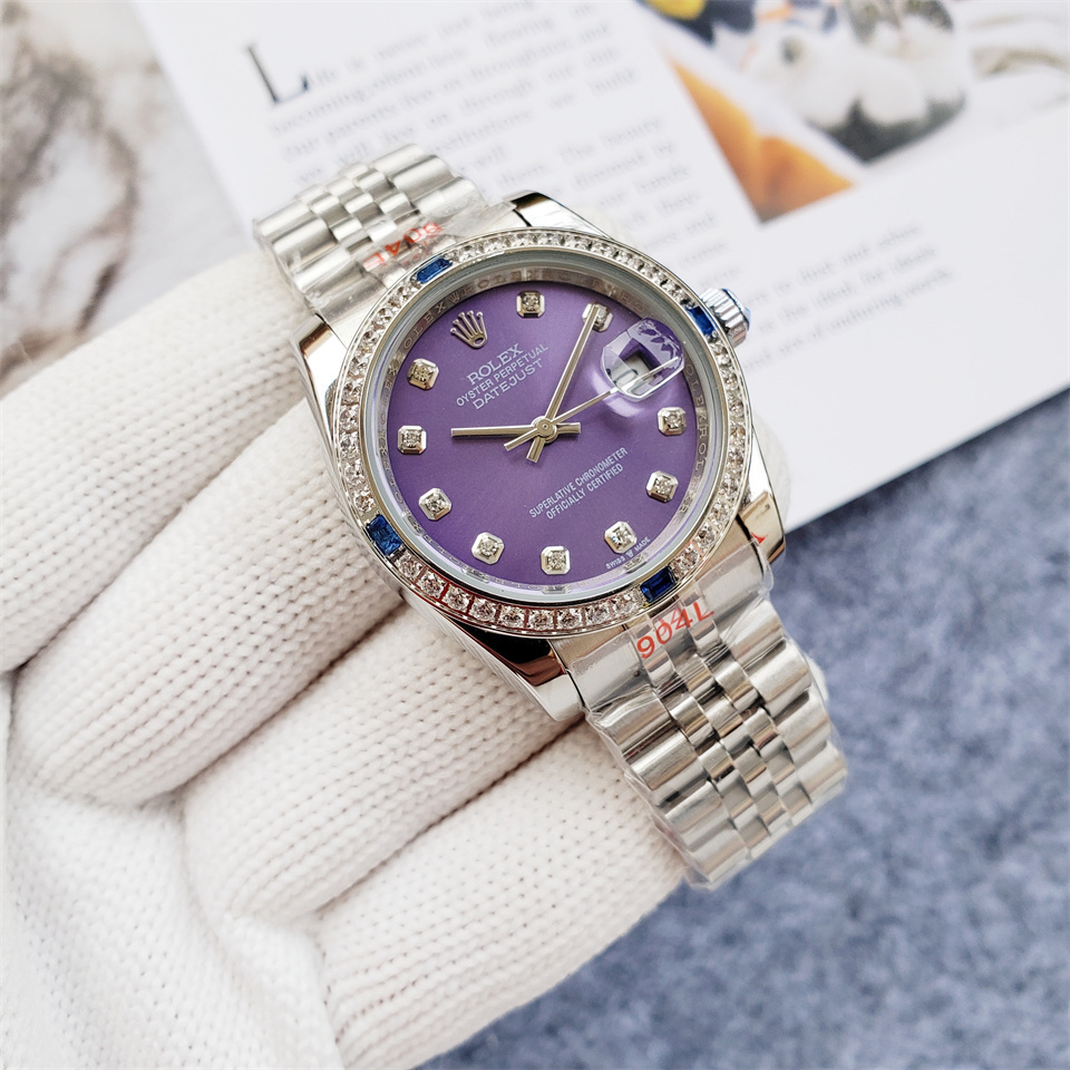 Women's Automatic Mechanical Watch 904L Stainless Steel36mm-RLX427