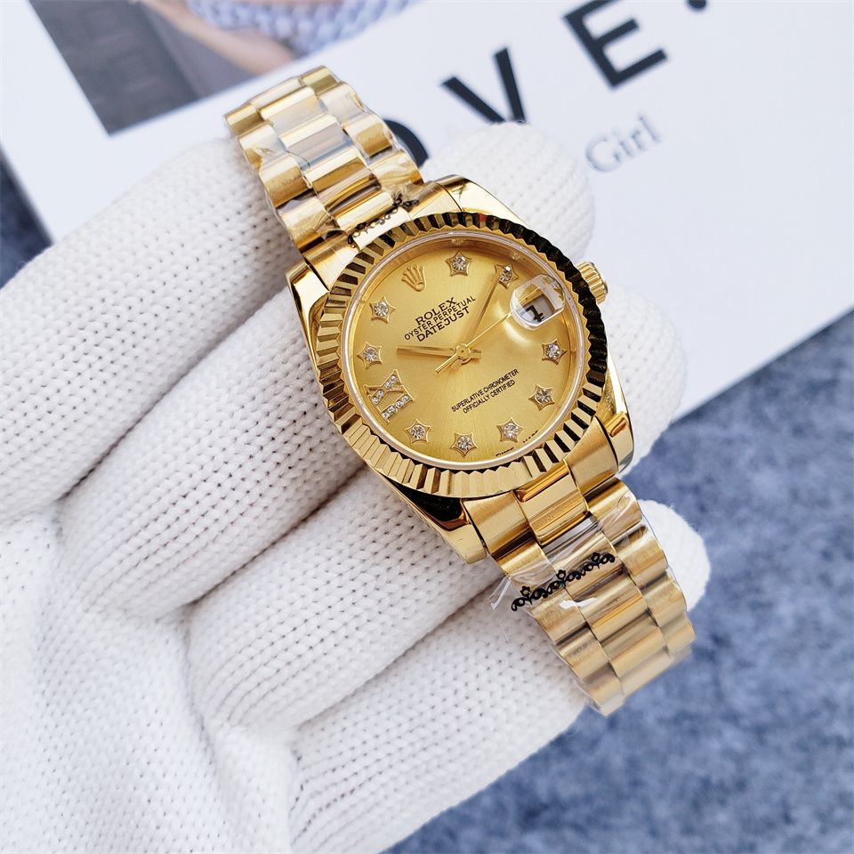 Women's Automatic Mechanical Watch 904L Stainless Steel31mm-RLX405
