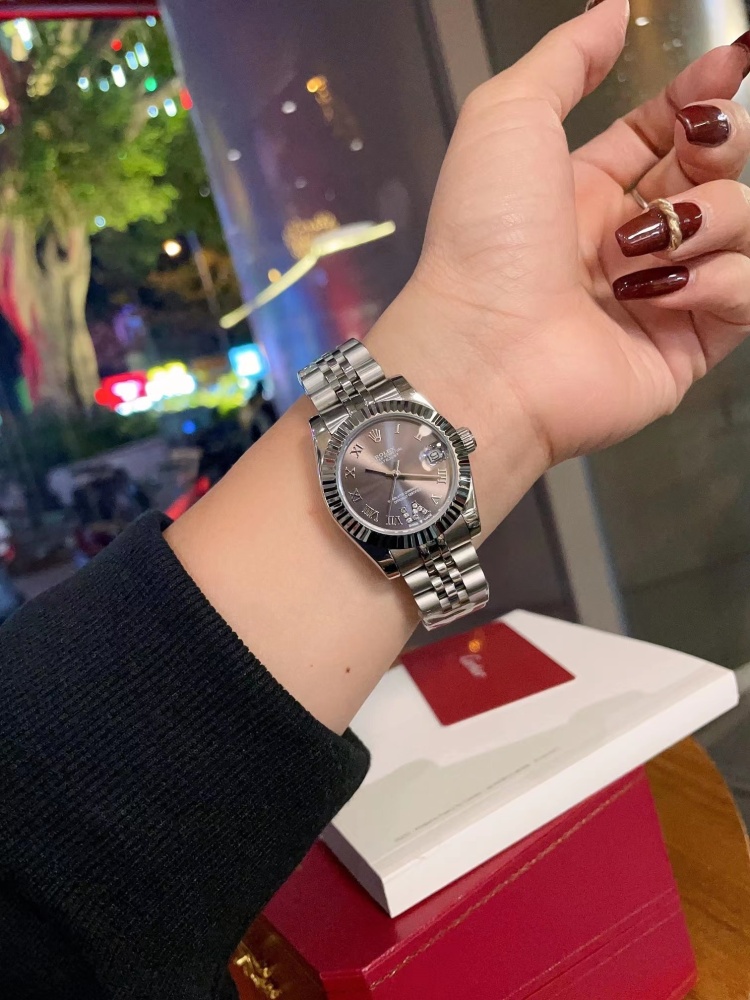 Women's Automatic Mechanical Watch 904L Stainless Steel31mm-RLX383