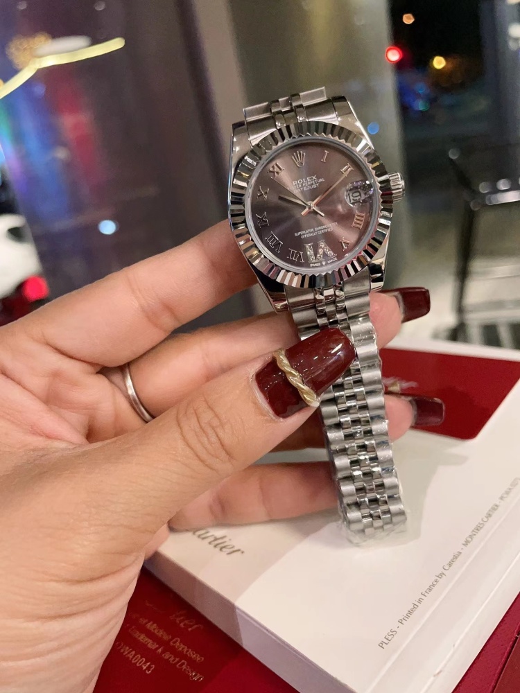 Women's Automatic Mechanical Watch 904L Stainless Steel31mm-RLX383