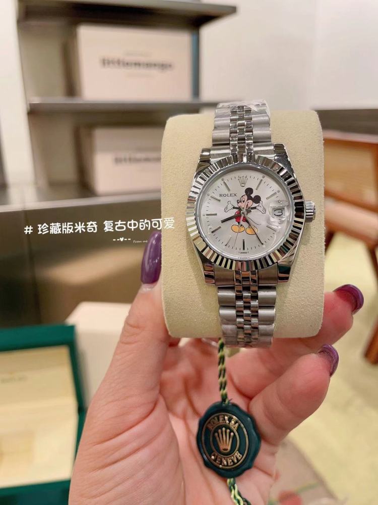 Women's Automatic Mechanical Watch 904L Stainless Steel36mm-RLX430