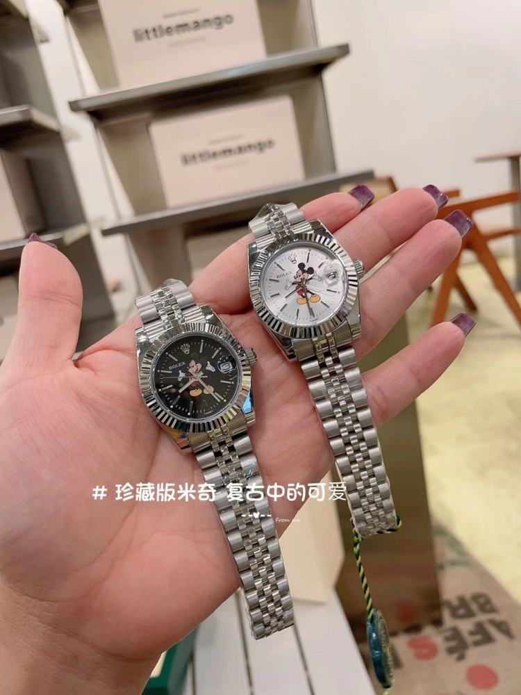 Women's Automatic Mechanical Watch 904L Stainless Steel36mm-RLX430