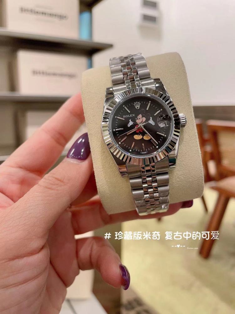 Women's Automatic Mechanical Watch 904L Stainless Steel36mm-RLX430