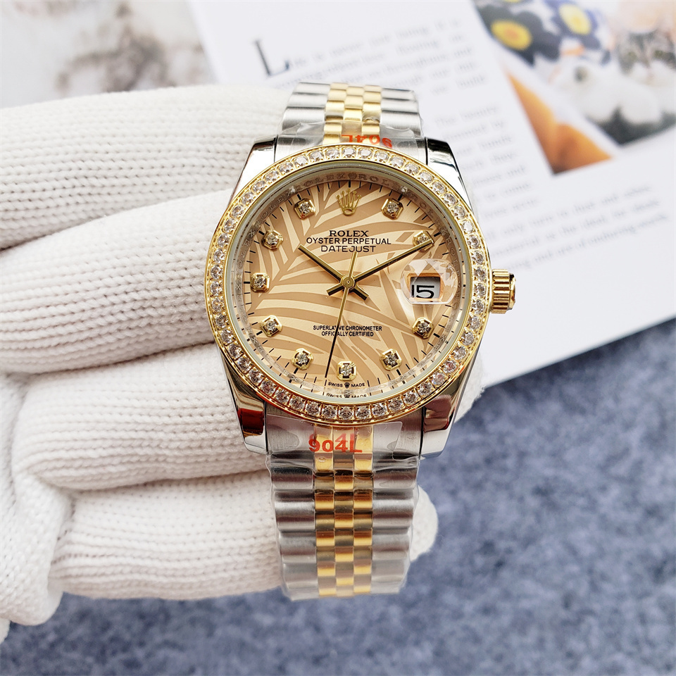 Women's Automatic Mechanical Watch 904L Stainless Steel36.8mm-RLX423