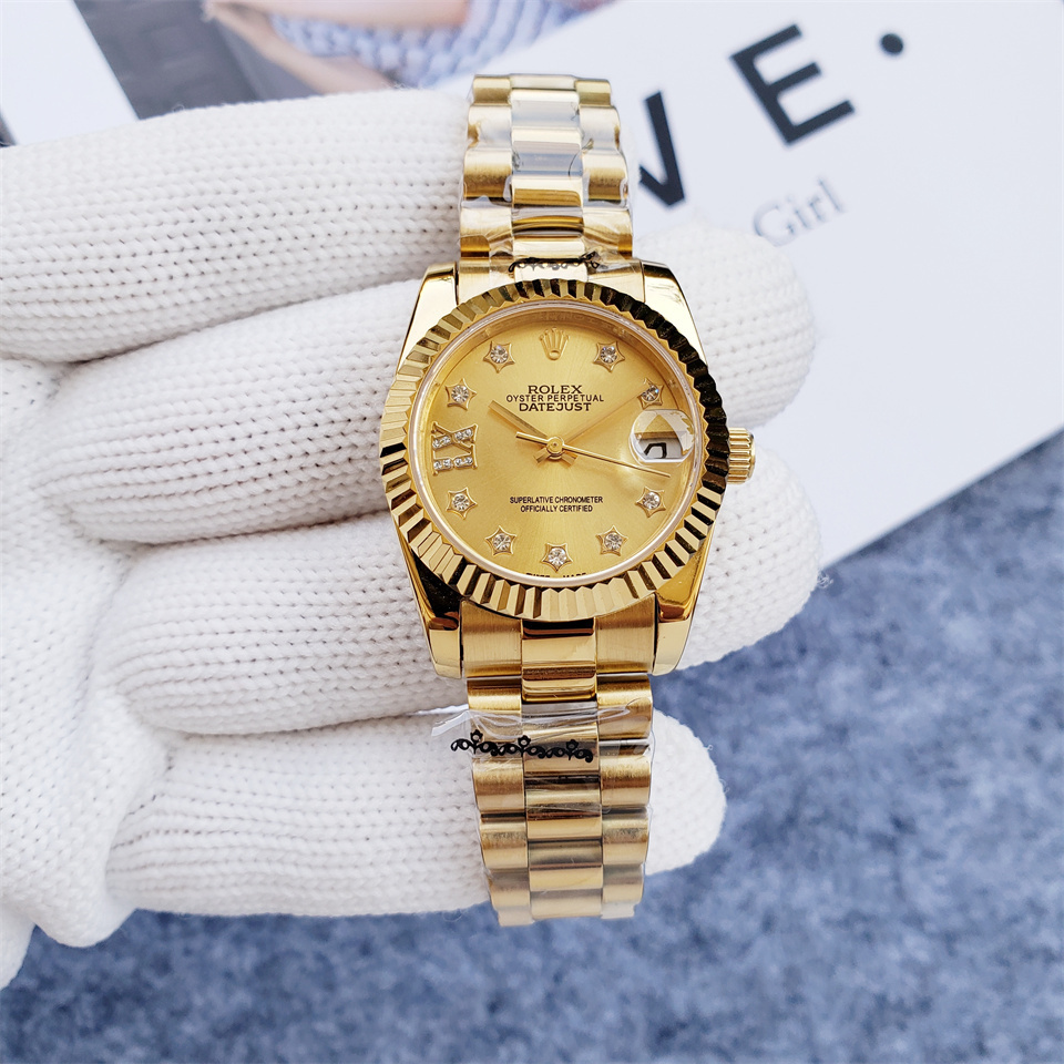 Women's Automatic Mechanical Watch 904L Stainless Steel31mm-RLX405