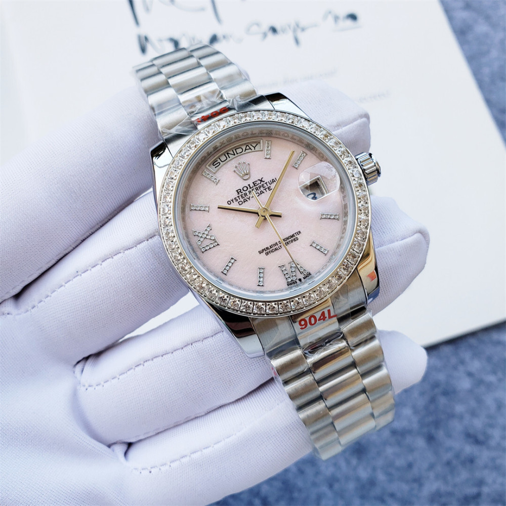 Women's Automatic Mechanical Watch 904L Stainless Steel36mm-RLX357