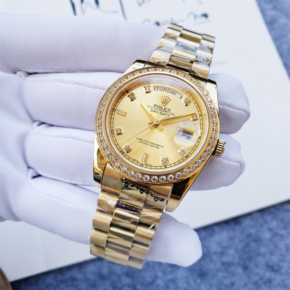 Women's Automatic Mechanical Watch 904L Stainless Steel36mm-RLX356