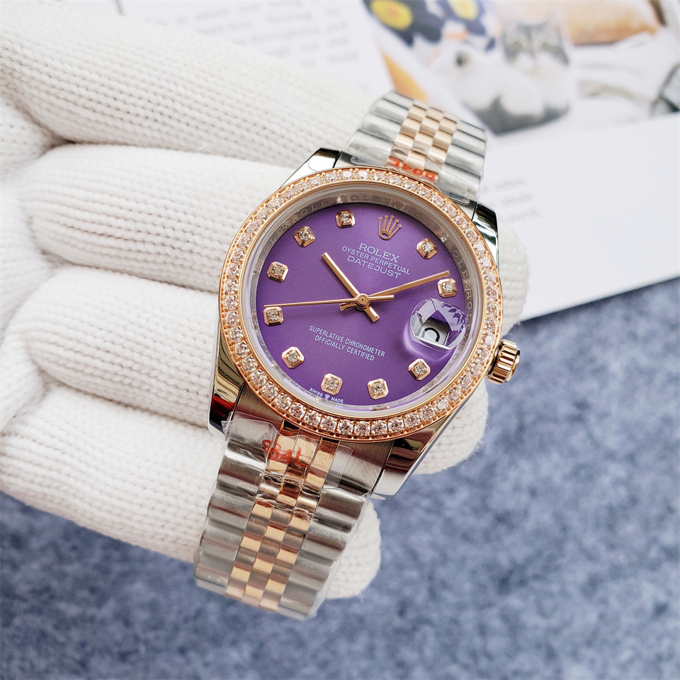 Women's Automatic Mechanical Watch 904L Stainless Steel36mm-RLX426