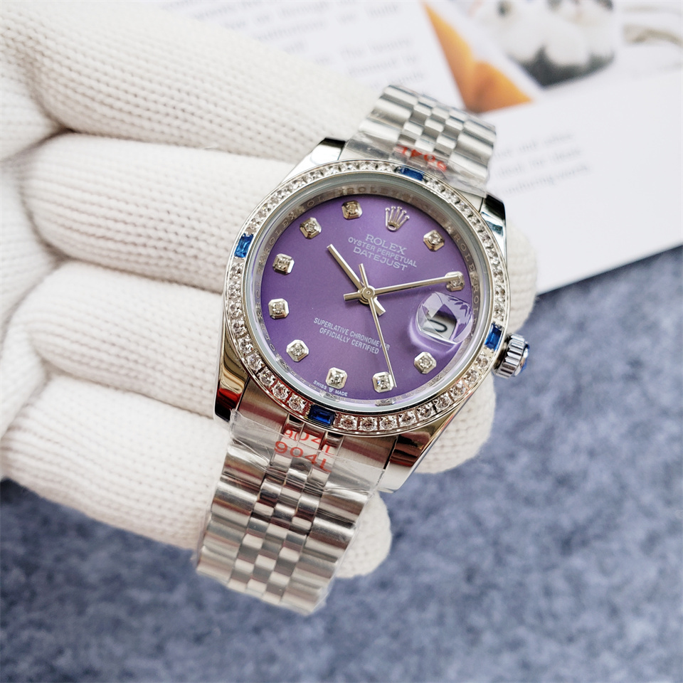 Women's Automatic Mechanical Watch 904L Stainless Steel36mm-RLX427