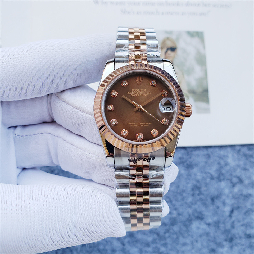 Women's Automatic Mechanical Watch 904L Stainless Steel31mm-RLX381