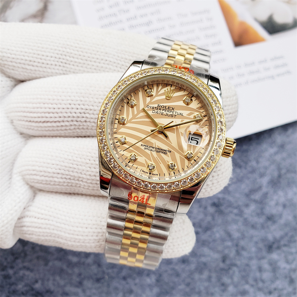 Women's Automatic Mechanical Watch 904L Stainless Steel36.8mm-RLX423